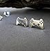 Game Controller Video Gamer Stud Earrings Polished Sterling Silver Handmade in USA