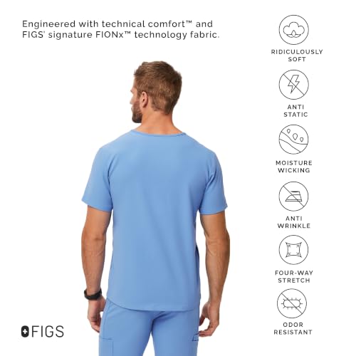 Image of FIGS Chisec Scrub Top for Men