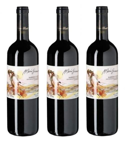 3x 0,75l - 2020er - Giacosa Fratelli - Maria Gioana - Barbera d'Alba D.O.P. -...