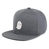 JPAK Cute Ghost Hip-Hop Snapback Hat Embroidered Baseball Cap Scary