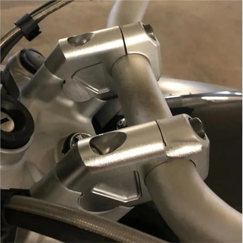 Abrazadera de manillar BMW R1250RT eleva la posición con aluminio CNC 3