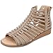 Journee Women's Comfort Foam Delilah Sliver Wedge Sandals Taupe, 8
