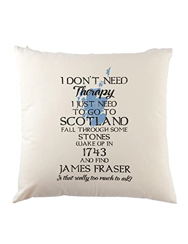 Urban Backwoods I Don't Need Therapy Decorative Pillow Cushion