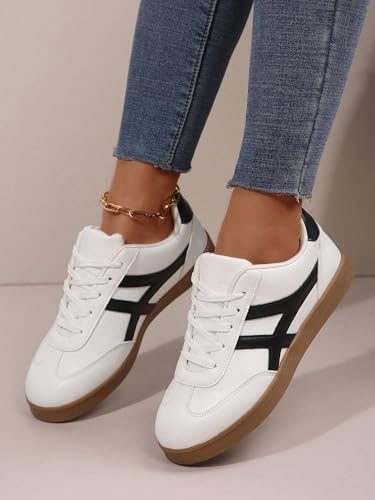 Image of layasa Women's Sneaker Stylish Women Shoes White