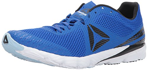 Reebok Men's OSR Harmony Racer Running Shoe, Vital Blue/Black/White/Guava Punch, 6.5 M US