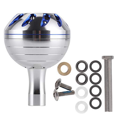 Alomejor Griffknopf für Angelrollen 1,8-Zoll-Umrüstgriff für Ganzmetall-Angelräder für S/D/A-Angelrollen – Bild 3