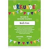 🌟 Hochwertige Urkunden Produktion aus Deutschland: Unsere Urkunden werden mit moderner Drucktechnologie hergestellt, um klare, brillante Farben und scharfe Details zu gewährleisten. Mit Umschlag!