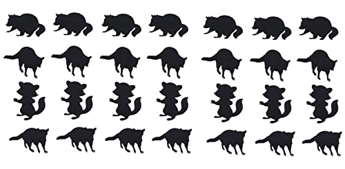 Raccoon Collections (Raccoon Stickers Black)