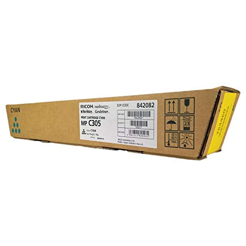 Ricoh Cartouche de toner remplace Ricoh 841595 1 x cyan 4000 pages pour Aficio MP C305SP MP C305SPF - vue 2