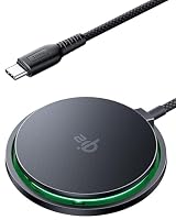 INIU Magnetic Wireless Charger, Qi2 Certified 15W Magnet Wireless Charging Pad with Cooling Fan, Fast Charging Pad for iPhone 17 16 15 14 13 12 Series AirPods 4 3 2 Pro