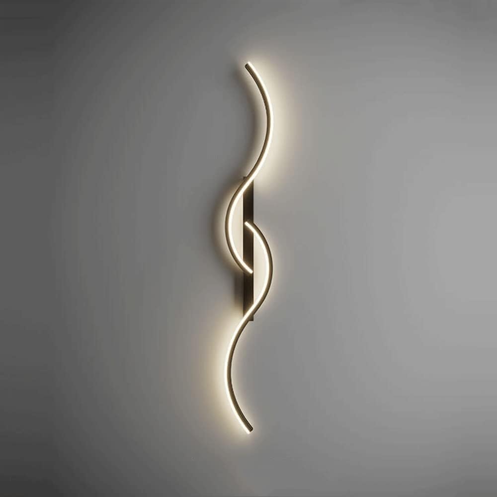 JYBNBBE Wall Sconces for Bedroom Bedside LED Arc Hardwired Stairs Wall Light Hotel Wall for Bedroom Living Room Entryway Wall Mounted Lamp,Dark-100cm