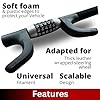 Steering Wheel Lock - High-Strength Anti-Theft Security with Customizable 5-Digit Combination, Adjustable Fit, Universal Design, Heavy-Duty Build, and 2-Year Warranty for Maximum Vehicle Protection #4