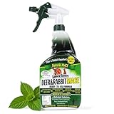 Nature’s Mace Deer and Rabbit MACE, Deer Repellent Spray For Plants, 40oz Ready-To-Use, Deer Deterrent, For Home & Garden, Protect Plants Fast, Keep Deer Out, Safe Around People, Pets, Plants, Produce