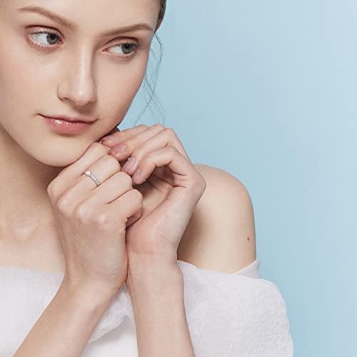 Meissa Opal Rings for Women Birthstone Rings Stackable Rings 925 Sterling Silver Gold Rings Real Opal Rings Size Adjustable from J1/2 - P1/2 (Rose Gold)