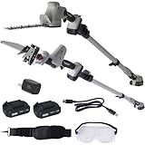 【セット買い】山善(YAMAZEN) 10.8V 充電式 高枝ガーデントリマー&ガーデンソーセット 伸縮式 コードレス 4WAY 高枝切りばさみ ヘッジトリマー 高枝チェーンソー 剪定 枝切 竹切 PHS-1025 + USB Type-C 充電器 35W PD対応 1ポート GaN スマホ タブレット 小型軽量 折りたたみ収納プラグ PSE認証 高速充電 耐トラッキング対策 YPD-35C