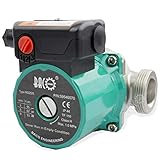 Einbaulänge: 130 mm BACOENG Edelstahl Umwälzpumpe Heizungspumpe RS 25/6-130 Zirkulationspumpe für Zentralheizung 220V/ 50 Hz