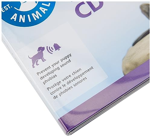 COMPANY OF ANIMALS Geräusch-CD für Hunde - Geräusche für die Desensibilisierung und Verhaltenstherapie. Beinhaltet Alltagsgeräusche wie z.B. Feuerwerk und Gewitter. Von Tierärzten empfohlen.