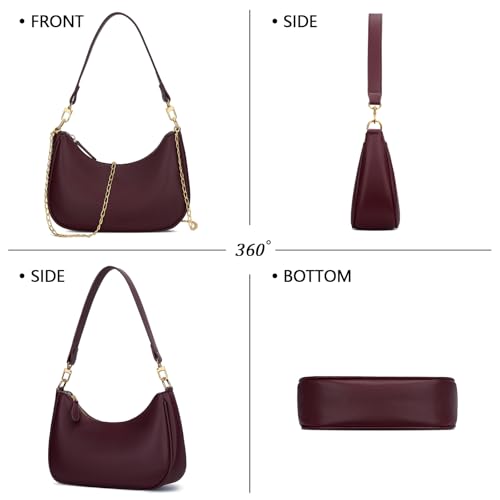 Image of KKXIU Shoulder Bag for Women Cute Hobo Purses and Handbags Retro Clutch Underarm Purse | Cute