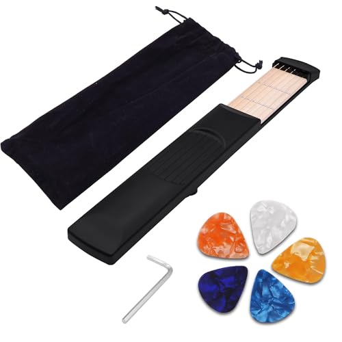 Guitar Practice Tool with Tuning Wrench and Bag