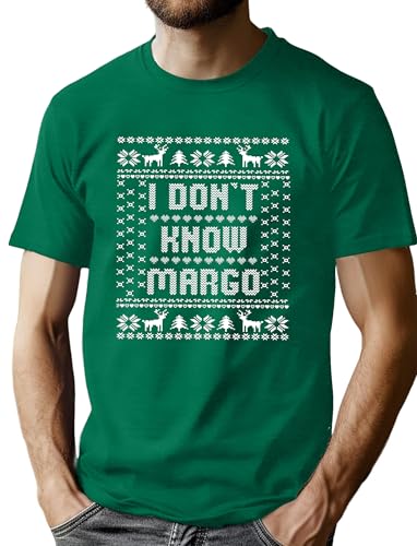 Couples Christmas Shirts Todd Margo T-Shirt Matching Couples Christmas Tee Tops Casual Holiday Shirt(MGreen3 Medium)