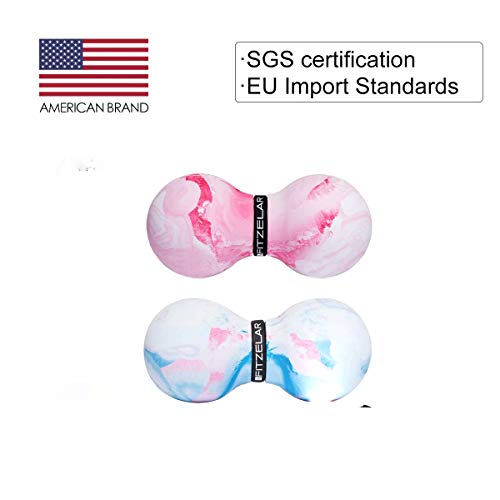 FITZELAR Double Lacrosse Massage Ball for Myofascial Release - Image 3