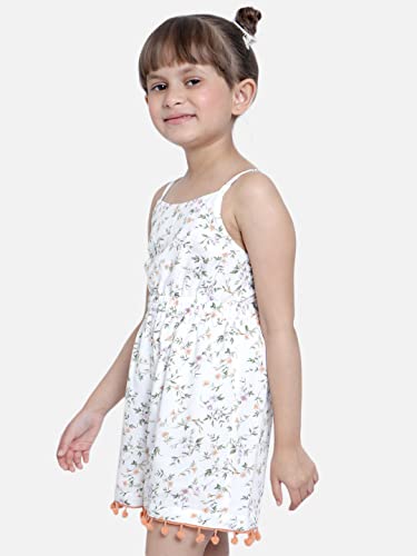 Image of Nautinati Girls Strappy Colourful Jumpsuit | Age 4-8 Years