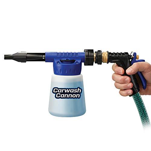 Ontel Carwash Cannon Foam Blaster Nozzle Gun for Car, Truck, Boat & More - 5 Spray Settings, Just Spray & Rinse, No Residue or Film (Packaging May Vary) by Ontel - Image 2