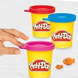 Megazestaw pieczątek Play-Doh Disney Junior z Myszką Miki, Minnie i Donaldem, zabawki dla przedszkolaków do zajęć plastycznych dla dzieci w wieku od 2 lat