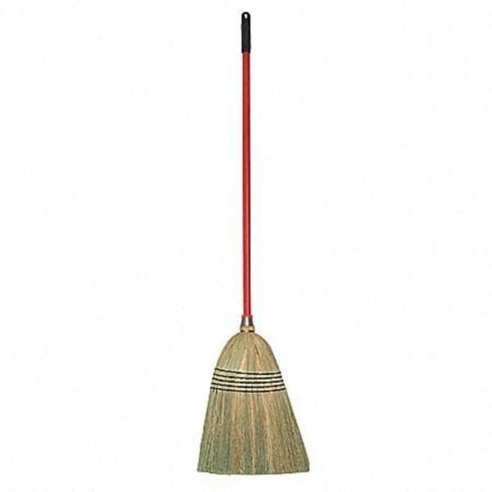 Libman 502 Big Corn Broom with 100% Broomcorn Fiber