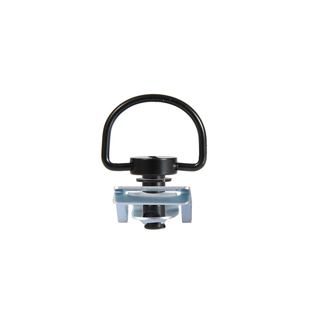 Oldbones Motorrad-Rennbefestigungen Schnellverschluss D-Ring Rennbefestigungen Typ C 14mm Dunkelschwarz(10er Pack)