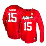 Genuine Collective Andi Jackson Nebraska Cornhuskers Nil Volleyball Jersey, Nebraska University Red