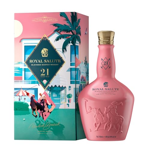 Royal Salute 21 Years Old THE MIAMI POLO EDITION Blended Scotch Whisky 40% Vol. 0,7l in Giftbox