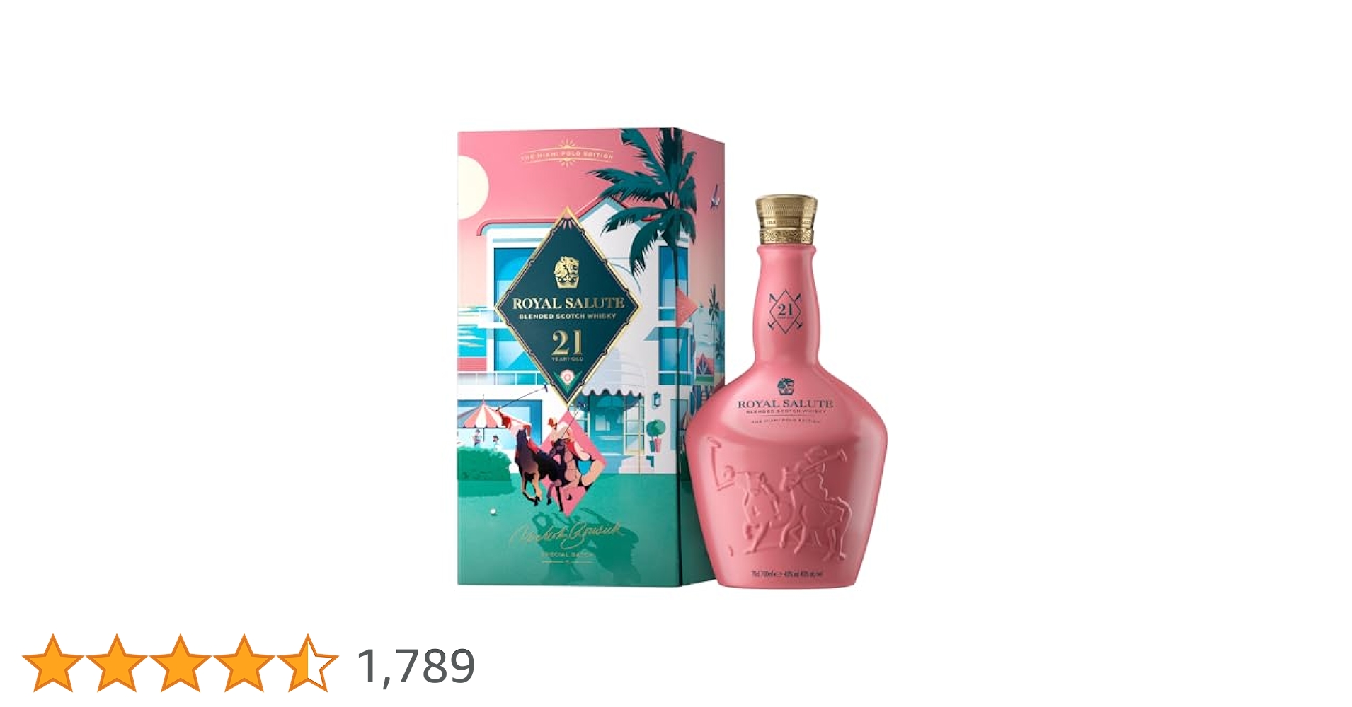 ローヤルサルート 21年 マイアミ ポロ エディション 700ml【ウイスキー】 ローヤルサルート21年 マイアミ ポロ エディション 700ml