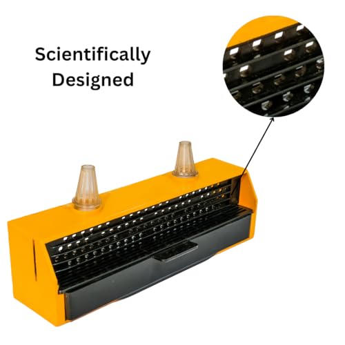 Image of ANP BEE Honey Bee Pollen Trap for Beehive, Pollen Collector with Removable Drawer, Beekeeping Equipment for Easy Pollen Harvesting, Bee Hive Pollen Trap Tool for Apiary Use (Pack of 2)
