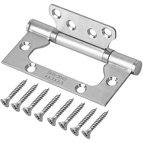KEILEOHO Stainless Steel Door Hinges Cover