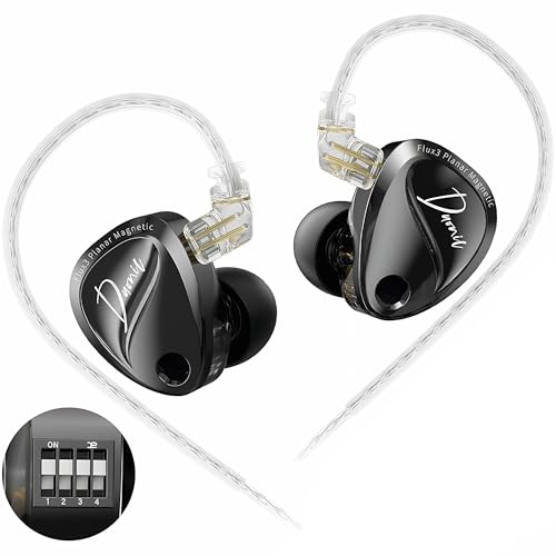KZ Duonic�L���n�C�u���b�h�h���C�o�[HiFi�C���C���[�w�b�h�t�H���C���z���I�[�f�B�I�t�@���p�A0.78���O���\�ȃP�[�u���A�����\��4���x���T�E���h(�}�C�N�Ȃ��A�u���b�N�`���[�j���O�o�[�W����)�B