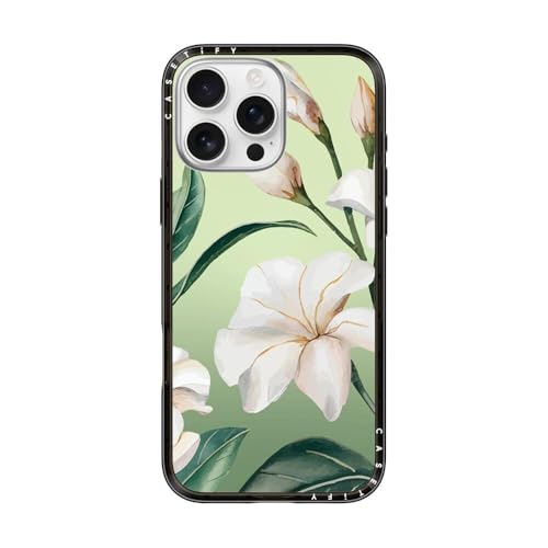 Coque Compact MagSafe iPhone 16 Pro Max CASETiFY ajustement fin noir transparent