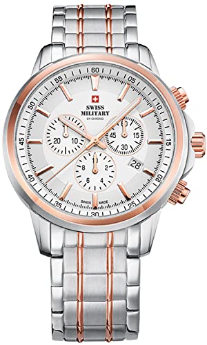 Swiss Military montre homme chronographe SM34052 pour le sport et bureau
