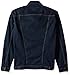 Wrangler Men’s Western Style Unlined Denim Jacket, Dark Dye, Medium Tall