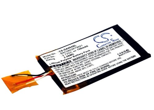 TCTK 700mAh Li-Polymer Akku für Creative Zen Wav
