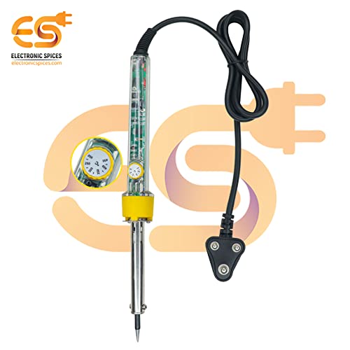 Image of Electronic Spices Regulated Electric Soldering Iron 80W 230 V Adjustable Temperature Welding Heat Pencil