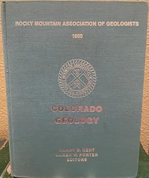 Hardcover Colorado Geology 1980 [Unknown] Book