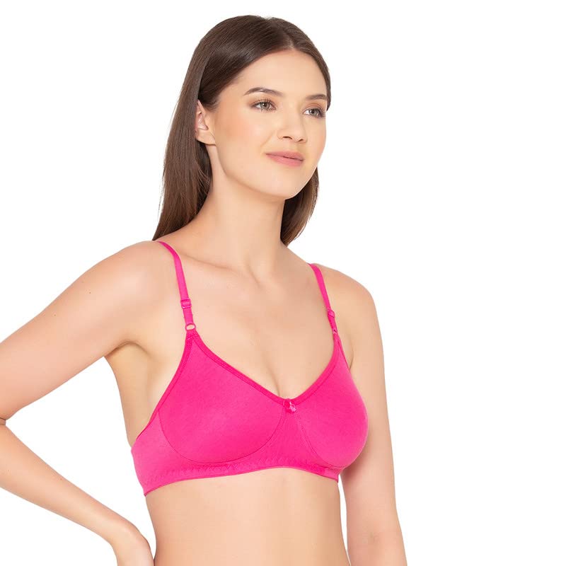 Image of Groversons Paris Beauty Women's Pack of 2 Seamless Non-Padded, Non-Wired Bra (COMB09)