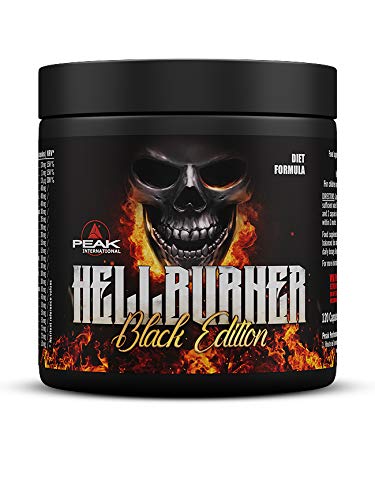 Preisvergleich Produktbild PEAK International Hellburner Black-Edition - 120 Kapseln à 950mg
