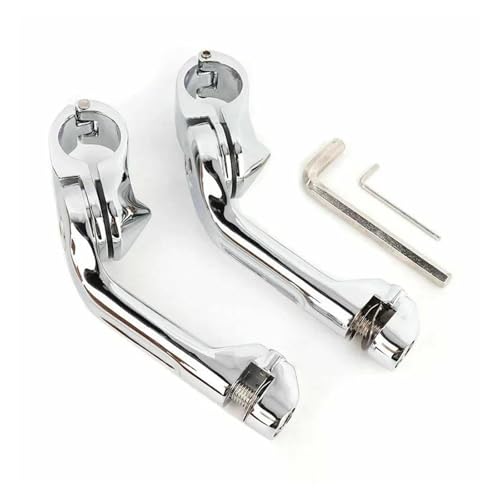 Repose-pieds longs Road Glide Harley Davidson en finition premium pour barre de moteur CB219