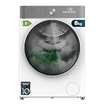 Cecotec Lavatrice Asciugatrice 8-5Kg Carico Frontale Bolero Wash&Dry 8580 Inverter A. 1400RPM, 16 Programmi, Motore Inverter Plus, SteamMax, OnSmart, Fuzzy Logic, SpaCare e Rilevatore Carico