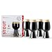 Spiegelau 4991381 Stout Craft Beer Glasses (Set of 4), Clear