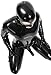 Produktbild ZHANGSL Sexy Prisoner Patent Ledercatsuit Männer, Cosplay Zip Design-Latexmaske Catsuit, Partei-Verein-PU-Leder-Kleid,L