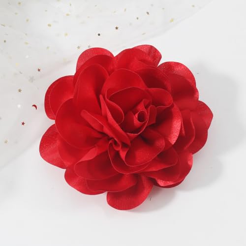 Large Rose Flower Brooches and Pins for Women | Rose Flower Hair Clips for Women, Lapel Pins for Women | Brooch for Women Dresses | Hat Pins for Women, Flower Hair, Pin for Clothes2