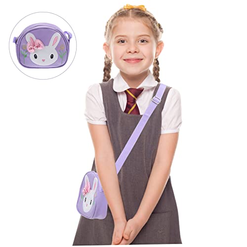 GALPADA 4 Pçs Bolsa De Aniversário Adorável Bolsa Crossbody Bolsa Infantil Para Meninas Coelho Anima